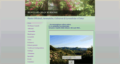 Desktop Screenshot of biovivaiogranburrone.com